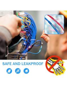 Kit de Conectores Termocontraíbles Kuject 130PCS Impermeables 2