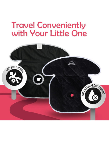 Cojín Protector para Asiento de Auto Bear and Care - Lavable