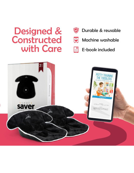 Cojín Protector para Asiento de Auto Bear and Care - Lavable