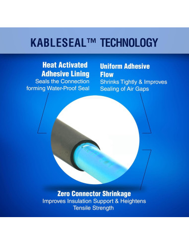 Kit de Conectores de Cable 400pcs Nuevo Age KableSeal AWG 26-10