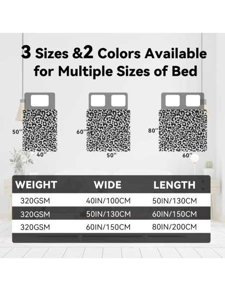 Manta Suave ZHIKU Leopardo Negro 100x130 cm Forro Polar