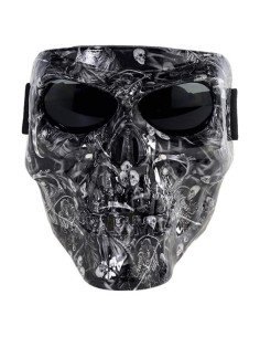 Gafas Off-Road HONCENMAX Calavera para Motocicleta 18x17cm