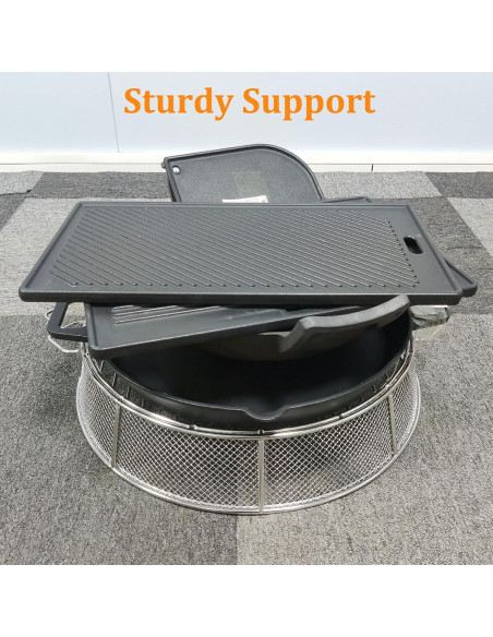 Cubierta de Protección para Hoguera Uniflasy 49.53 cm Acero Inoxidable