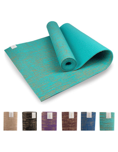 Alfombrilla de Yoga Myga de Yute Ecológica 183x61 cm 5 mm