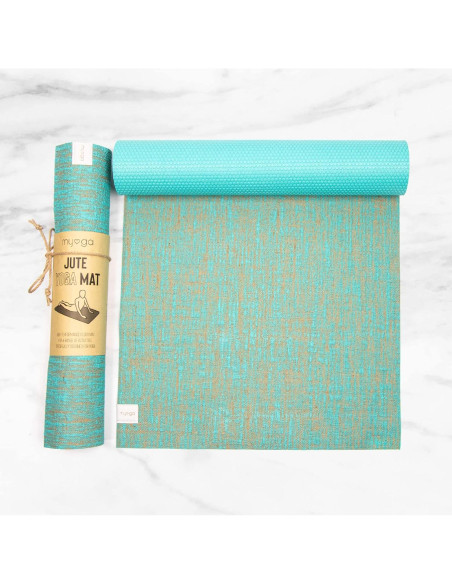 Alfombrilla de Yoga Myga de Yute Ecológica 183x61 cm 5 mm