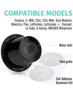 Cápsulas Reutilizables de Espresso CAPMESSO - 100 Piezas 2