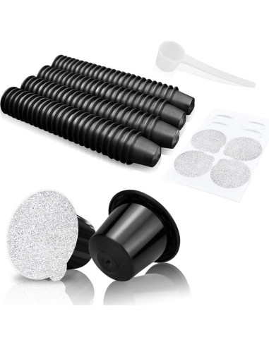 Cápsulas Reutilizables de Espresso CAPMESSO - 100 Piezas