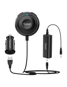 Adaptador Bluetooth Smof BT4805 con Cargador USB Doble