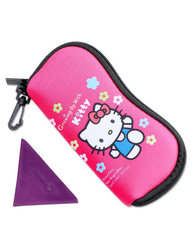 Estuche Kawaii para Gafas PERFECTSIGHT Rosa Neopreno