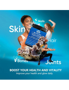 Polvo de Colágeno Marino Suiyilary 300g - Salud Piel, Cabello y Uñas 2