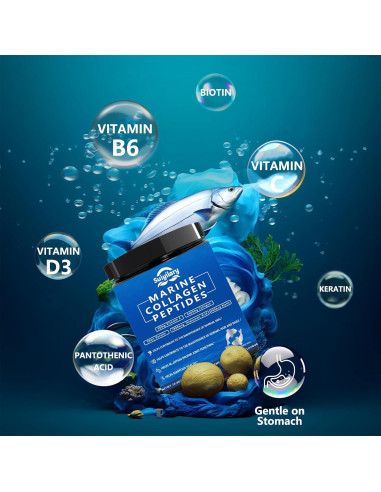 Polvo de Colágeno Marino Suiyilary 300g - Salud Piel, Cabello y Uñas