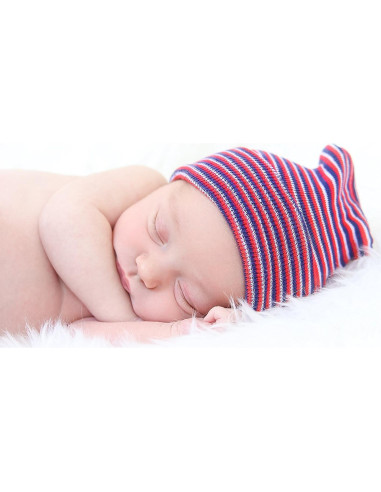 Conjunto de gorro y manoplas para bebé Nurses Choice - Multicolor