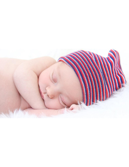 Conjunto de gorro y manoplas para bebé Nurses Choice - Multicolor