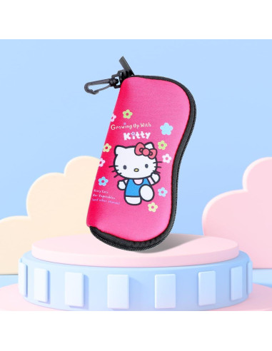 Estuche Kawaii para Gafas PERFECTSIGHT Rosa Neopreno