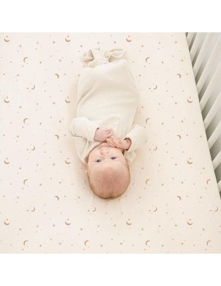 Sábanas de Muselina Konssy para Cuna Estándar 2 Piezas