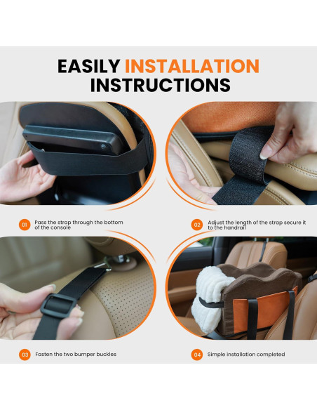 Asiento Elevador para Perros Sangoodier Marrón-Naranja 6.1kg