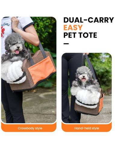 Asiento Elevador para Perros Sangoodier Marrón-Naranja 6.1kg