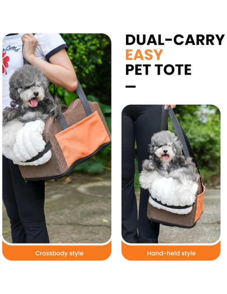 Asiento Elevador para Perros Sangoodier Marrón-Naranja 6.1kg