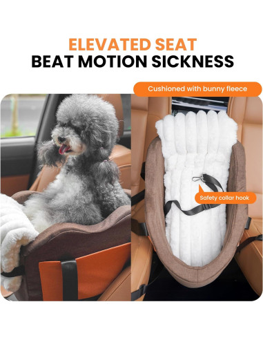 Asiento Elevador para Perros Sangoodier Marrón-Naranja 6.1kg