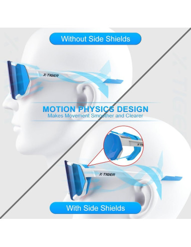 Gafas de Ciclismo X-TIGER 5 Lentes UV400 Polarizadas