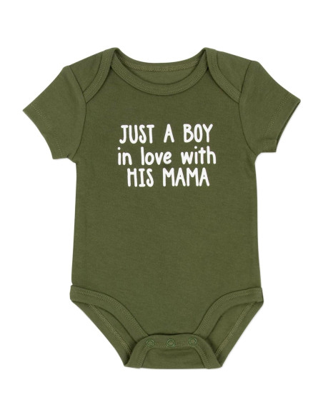 Conjunto de 5 Piezas Body para Bebé Justo Como Papá