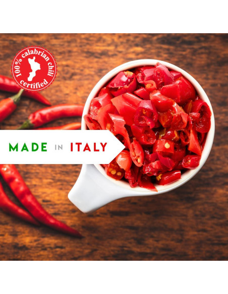 Pimientos Picantes Calabreses L'Oro Del Sud 280g - Sabor Auténtico