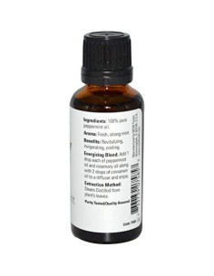 Aceite de Menta Puro NOW Foods 28.35 ml 2