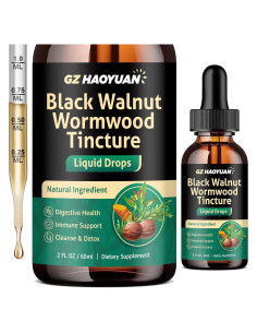 Tintura de Nogal Negro y Ajenjo GZ HAOYUAN 59.15 ML - Salud Digestiva