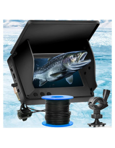 Cámara de Pesca Submarina Yerzsiffy 4.3" IP68 Infrarroja