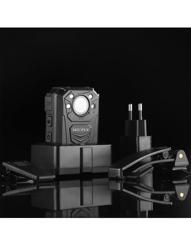 Cámara Portátil MIUFLY S2 Pro 2K con Control por Voz y GPS