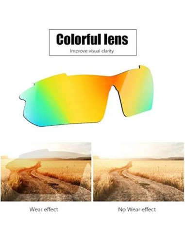 Gafas de sol Bentrance con 5 lentes intercambiables UV400