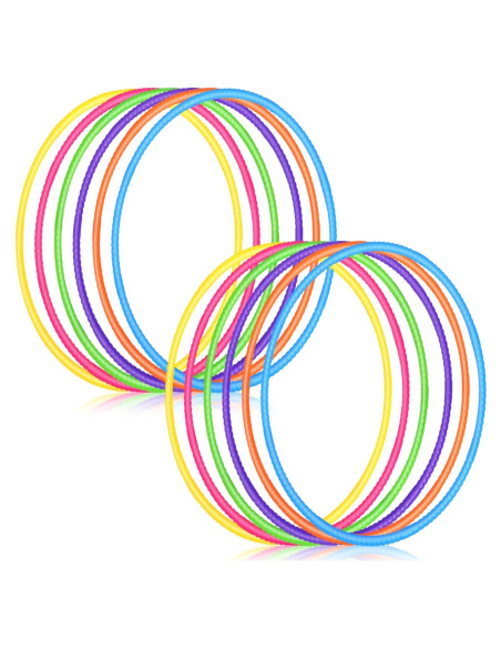 Aros de Ejercicio Desmontables Sratte 71 cm 6 Pcs Colores