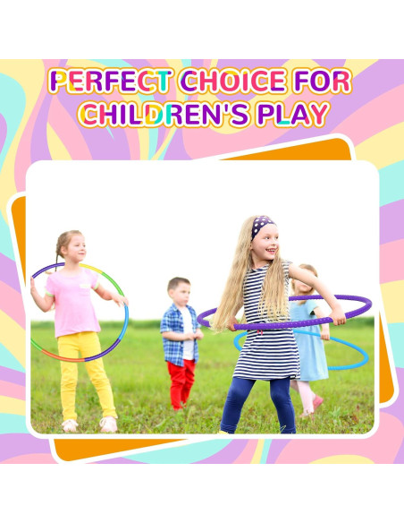 Aros de Ejercicio Desmontables Sratte 71 cm 6 Pcs Colores