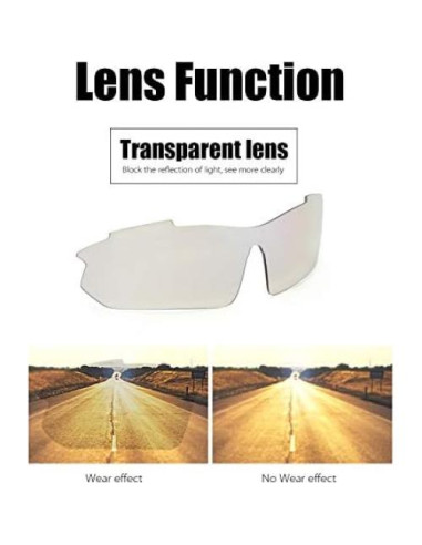 Gafas de sol Bentrance con 5 lentes intercambiables UV400