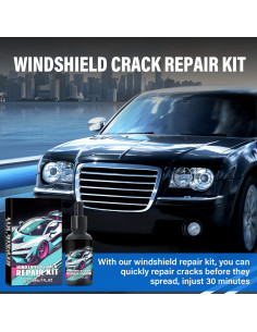 Kit de Reparación de Grietas Parabrisas Yee hfafa 2025 - 2 Piezas 2