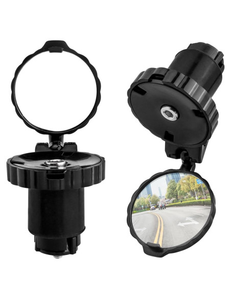 Espejos Retrovisores Plegables Mesee para Manillar de Bicicleta