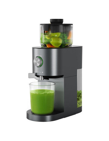 Exprimidor de Prensa Fría Silonn SLMCJ01B, 100W, 13.7cm