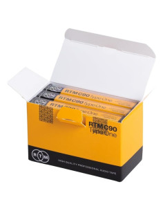 Cintas de Audio RTM C90 - Paquete de 3 - Calidad Estudio