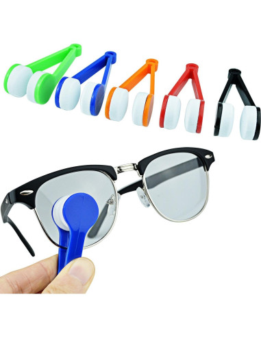 12 Pcs Limpiadores de Lentes Microfibra The Flash Store