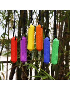 Collares Masticables Sensoriales Chewelry - 6 Paquetes 2