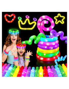 Bastones Brillantes Woplagyreat 12 Pcs para Fiestas y Juegos