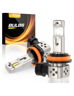 Bombillas LED H11 H9 42000LM 6500K ivotow - Paquete de 2