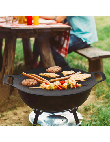 Sartén Coreana Sanbege 33 cm Antiadherente 6 Capas para Inducción