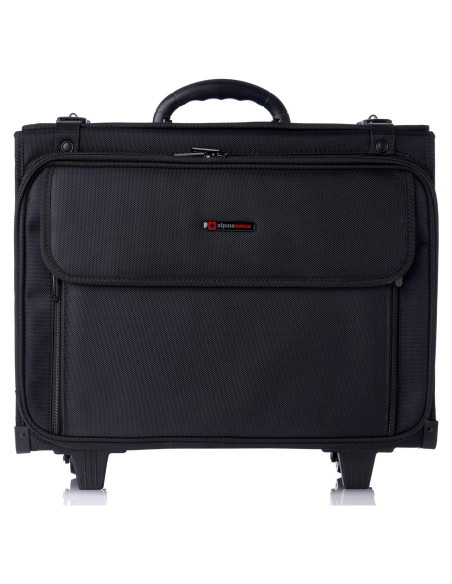 Maletín Rodante Alpine Swiss para Laptop - Tamaño Aprobado TSA