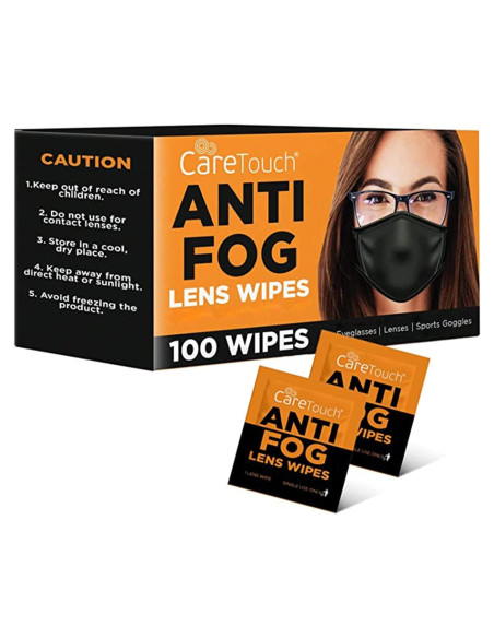 Toallitas Antivaho Care Touch - 100 Toallitas Individuales