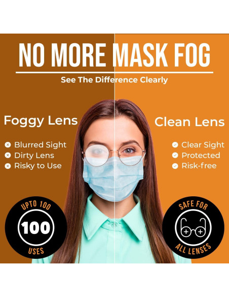 Toallitas Antivaho Care Touch - 100 Toallitas Individuales