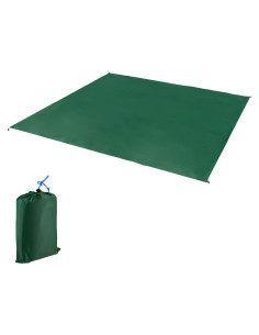 Alfombrilla de Camping JEELAD L Verde Impermeable 220x241 cm