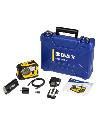 Kit Impresora de Etiquetas Bluetooth Brady M211 - Amarillo/Negro