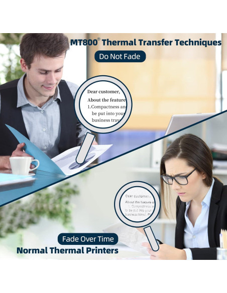 Impresora Portátil HPRT MT800 Inalámbrica Bluetooth A4