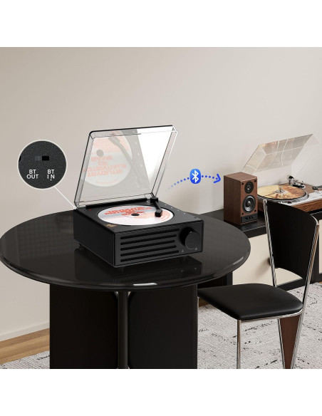 Reproductor de CD Portátil Bluetooth HiFi 4000mAh LCX-CD50